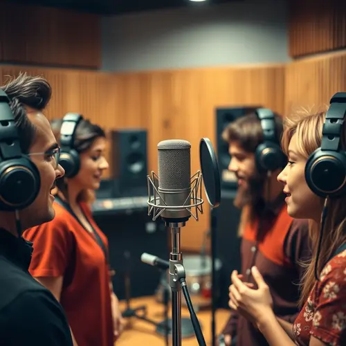 harmony vocals stacking and blend techniques
